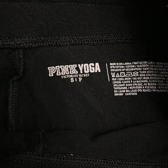 Pink Leggings with drawstring, size S - Picture 2 of 2